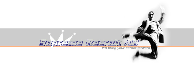 Rekrytering och Headhunting i Sverige och Europa. Supreme Recruit TopJobs SpeedSearch BytaJobb